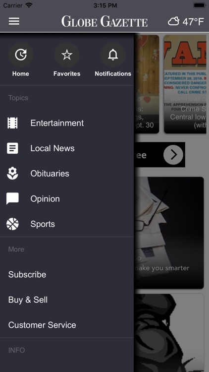 Globe Gazette