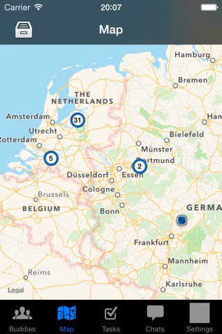 GPS-Buddy App screenshot 2