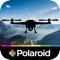 Polaroid PL2 is an APP for the Polaroid PL100/PL600 drone controlled by Wi-Fi and with real-time video transfer