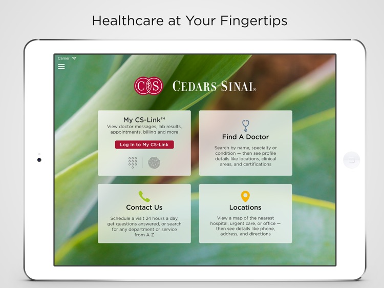 Cedars-Sinai for iPad