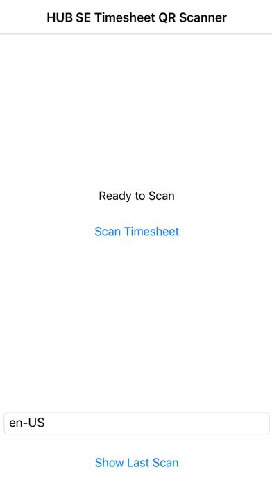 HubSE Timesheet QR Scanner screenshot 2