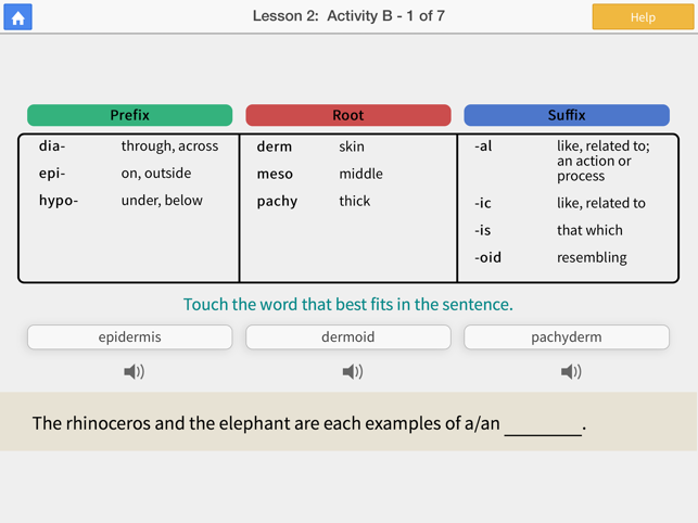 Word Roots Level 3 Lite(圖3)-速報App