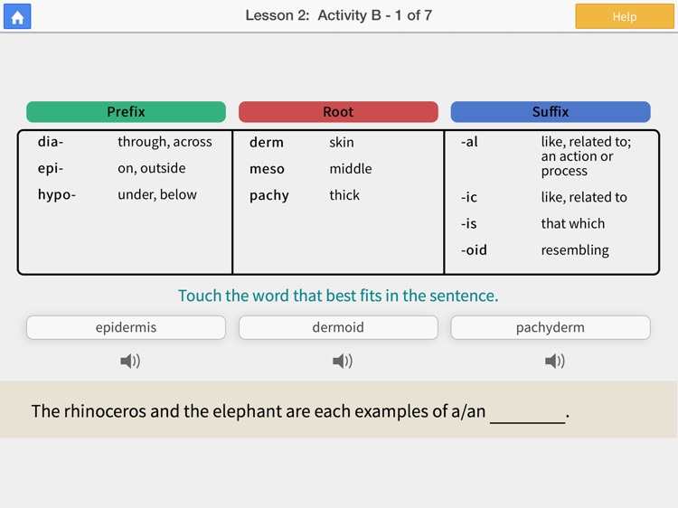 Word Roots Level 3 Lite