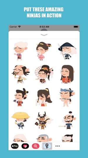 Samurai Stickers Too(圖2)-速報App