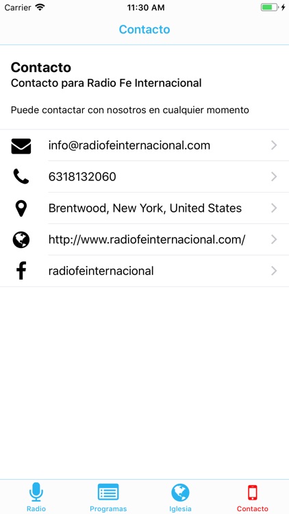 RADIO FE INTERNACIONAL screenshot-3