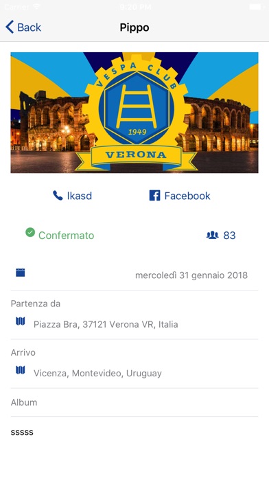 Vespa Club Verona screenshot 3