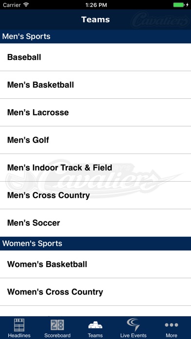 St. Gregory's University Athletics screenshot 4