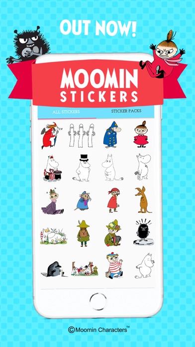 Moomin Sticker App screenshot 2