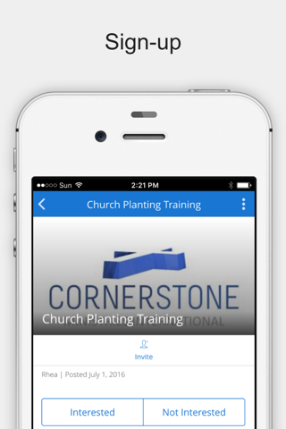Cornerstone Ministries App screenshot 2