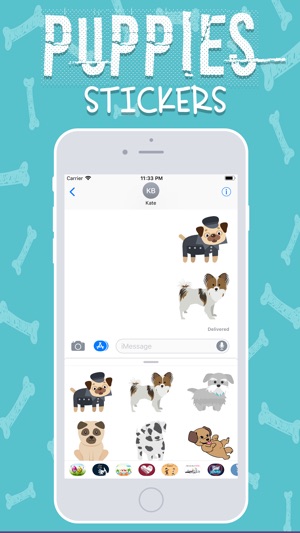 Cute Puppies Stickers!(圖4)-速報App