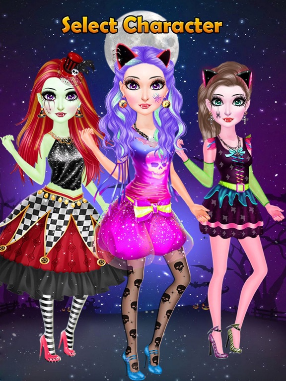 Monster Girls Salon Dress Up для iPad