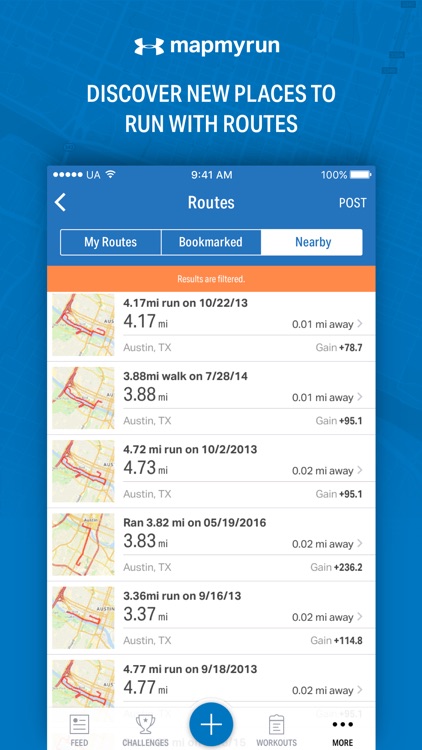 Map My Run - GPS Running & Workout Tracker screenshot-3