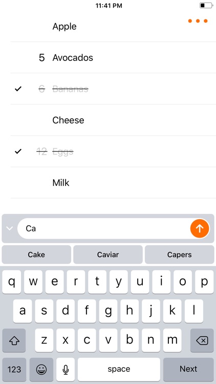 Foodlist screenshot-4