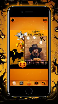 Captura de Pantalla 3 Marcos de fotos Halloween iphone