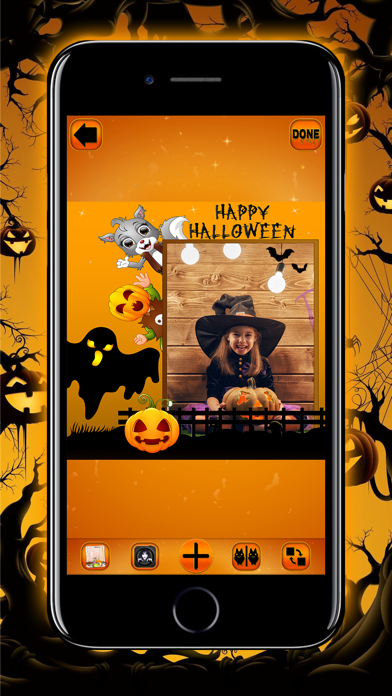 How to cancel & delete Halloween Photo Frame Editor from iphone & ipad 3