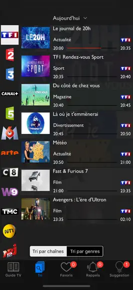 Game screenshot Programme Télé apk