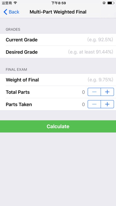 Grade Calculator-Precision screenshot 3