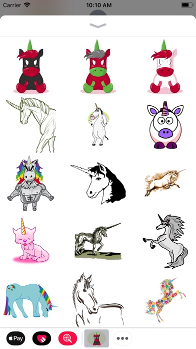 Majestic Unicorn Stickers screenshot 3