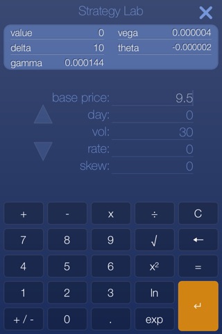 iOptioneer - option strategies screenshot 3