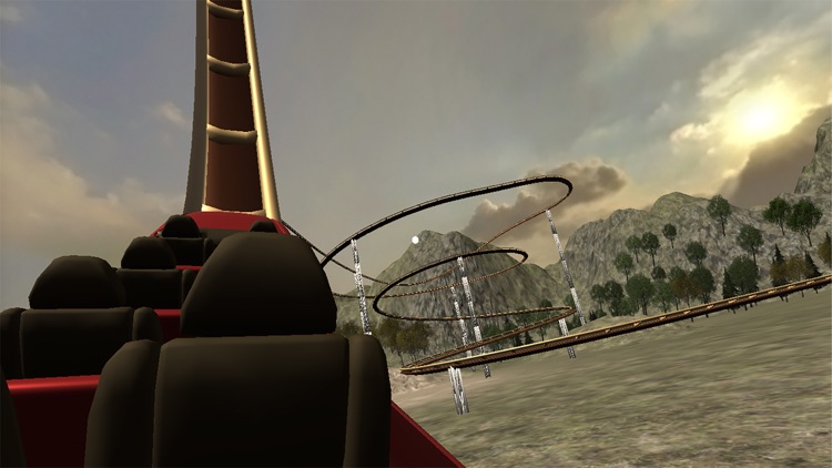 VR Theme Park Roller Coaster