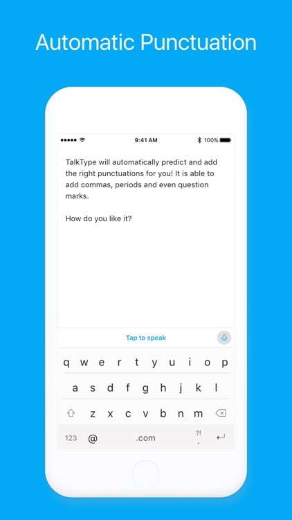 TalkType Voice Keyboard