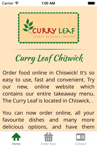 Curry Leaf Chiswick screenshot 2