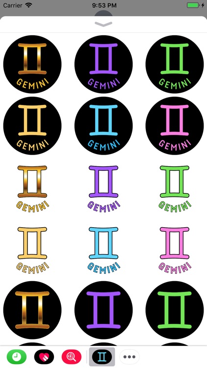 GEMINI Stickers