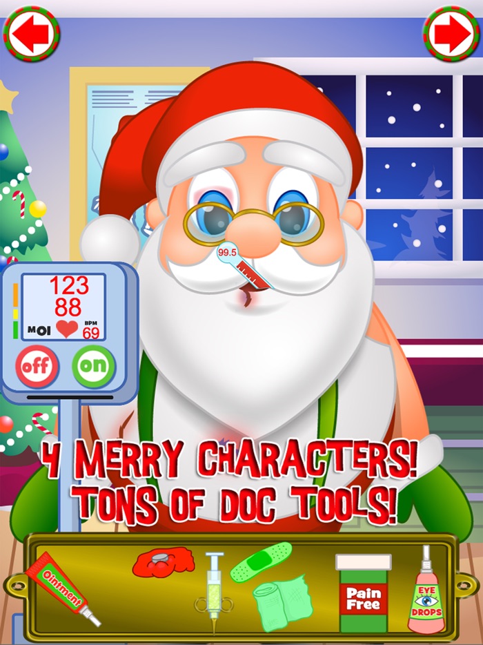 Christmas Doctor Hospital Care