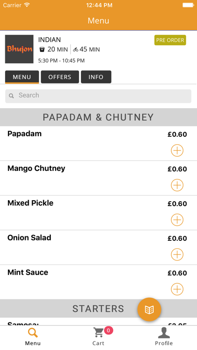 How to cancel & delete Bhujon Indian Takeaway from iphone & ipad 1