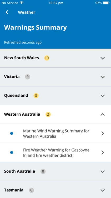 BOM Weather screenshot-4