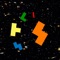 Shapris it's like a Tetris but in space :)