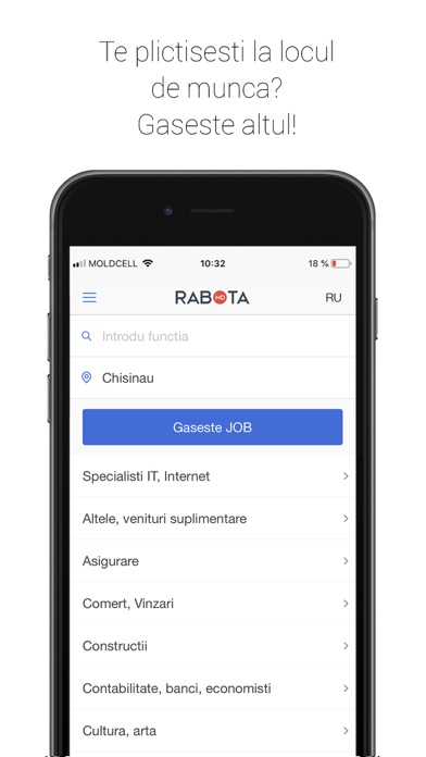 How to cancel & delete Rabota.md from iphone & ipad 1