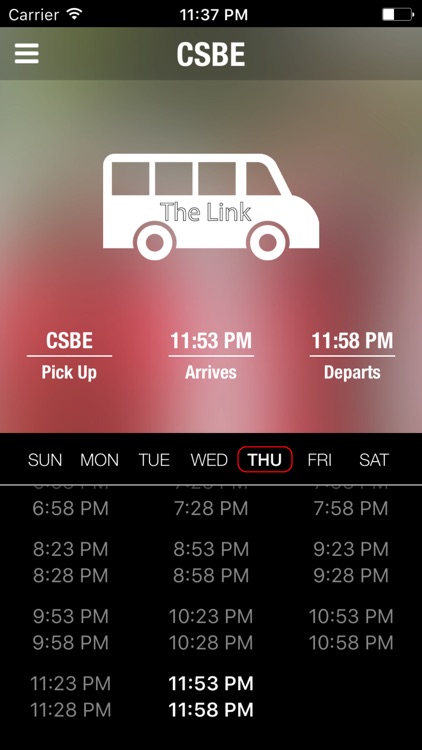 The Link, Bus Schedule screenshot-3