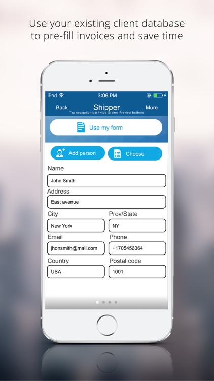 Bill of Lading Manager app