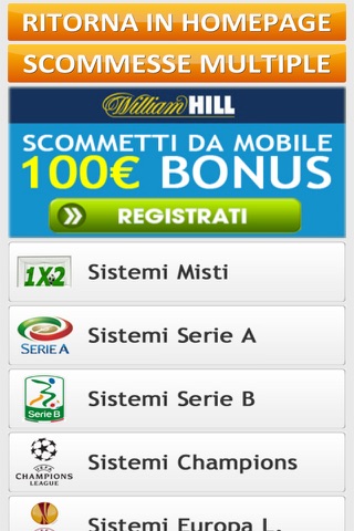 Pronostici Scommesse screenshot 4