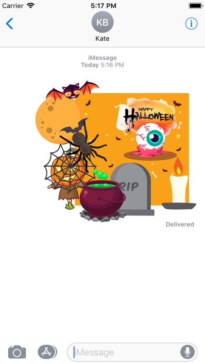 Halloween Objects Sticker screenshot-4