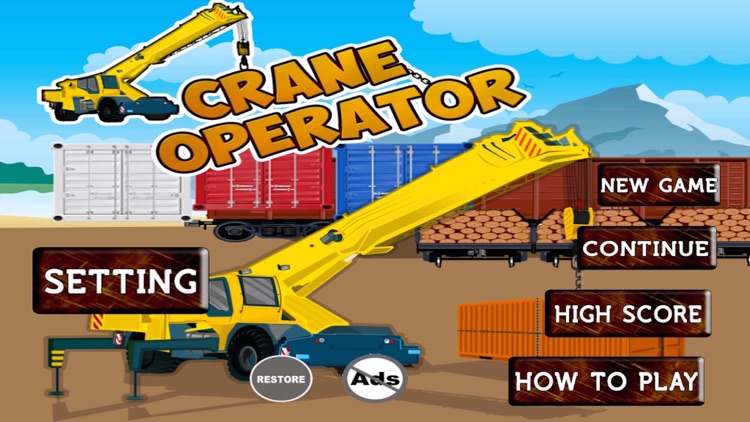 Crane Operator - Build A Tower