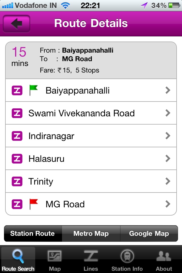 Bangalore Metro screenshot 4