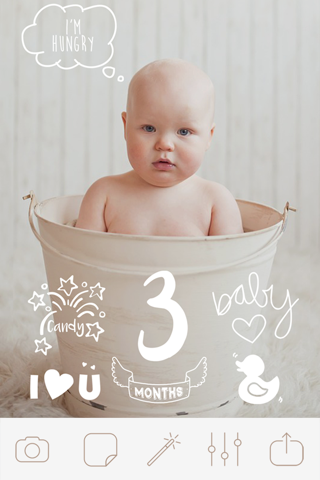 Baby Story Pregnancy Milestone - náhled