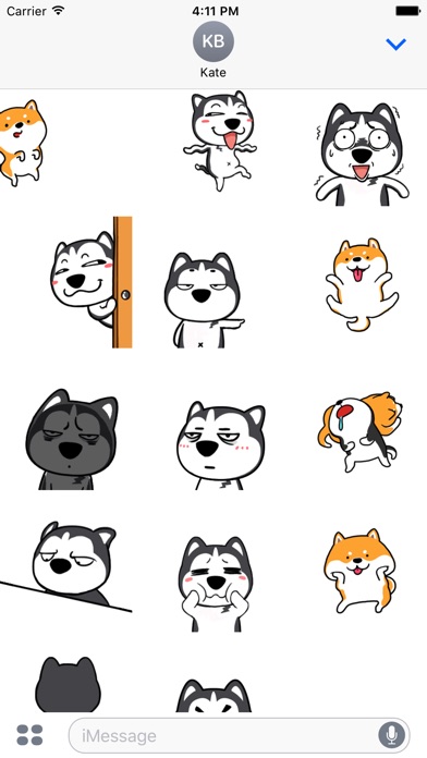 Shiba Inu Animated Stickers screenshot 3