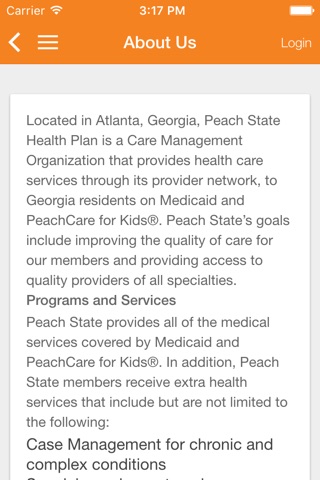Peach State Health Plan screenshot 3