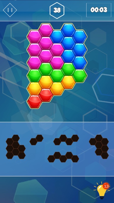 Hexa Battle Block Puzzle screenshot 4
