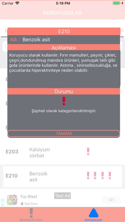 Gıda E Kodları screenshot-3