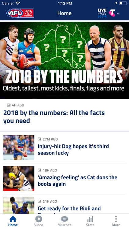 AFL Live Official App