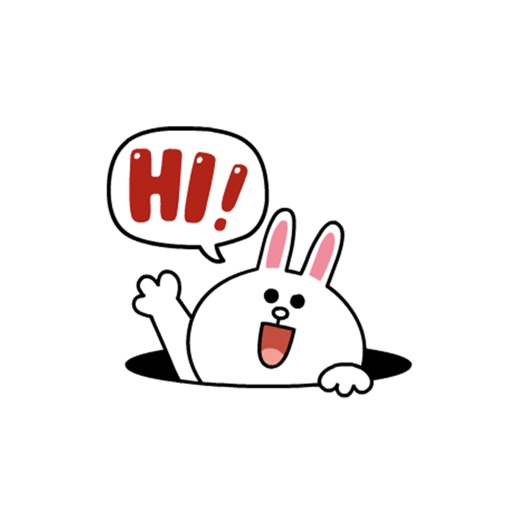 Bunny Crazy Sticker