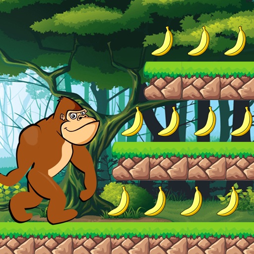 Jungle Monkey Run Adventure iOS App