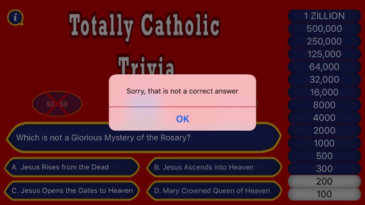 Totally Catholic Trivia 2.0 screenshot-3