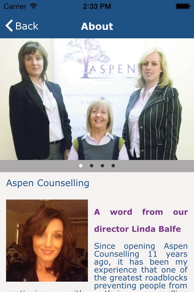 Aspen Counselling screenshot 2