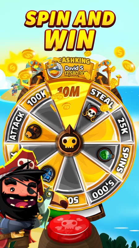 Pirate kings jelly button games