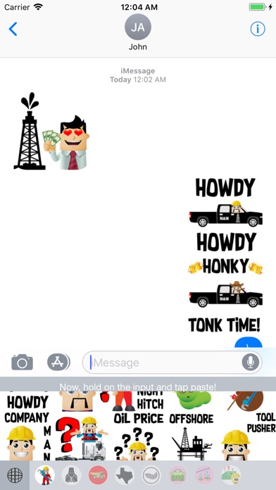 Oilfield Moji-Oilpatch Emoji screenshot 2